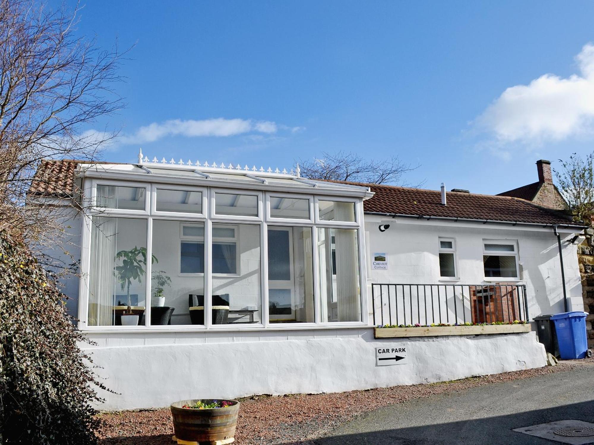 Cheviot Cottage Belford Exterior foto